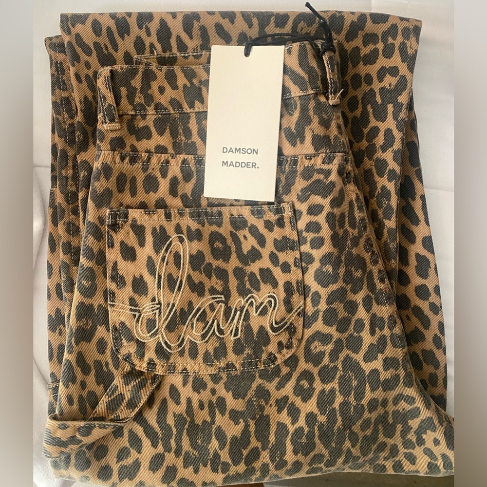 Damson Madder Dion Jean- Leopard cargo size 12